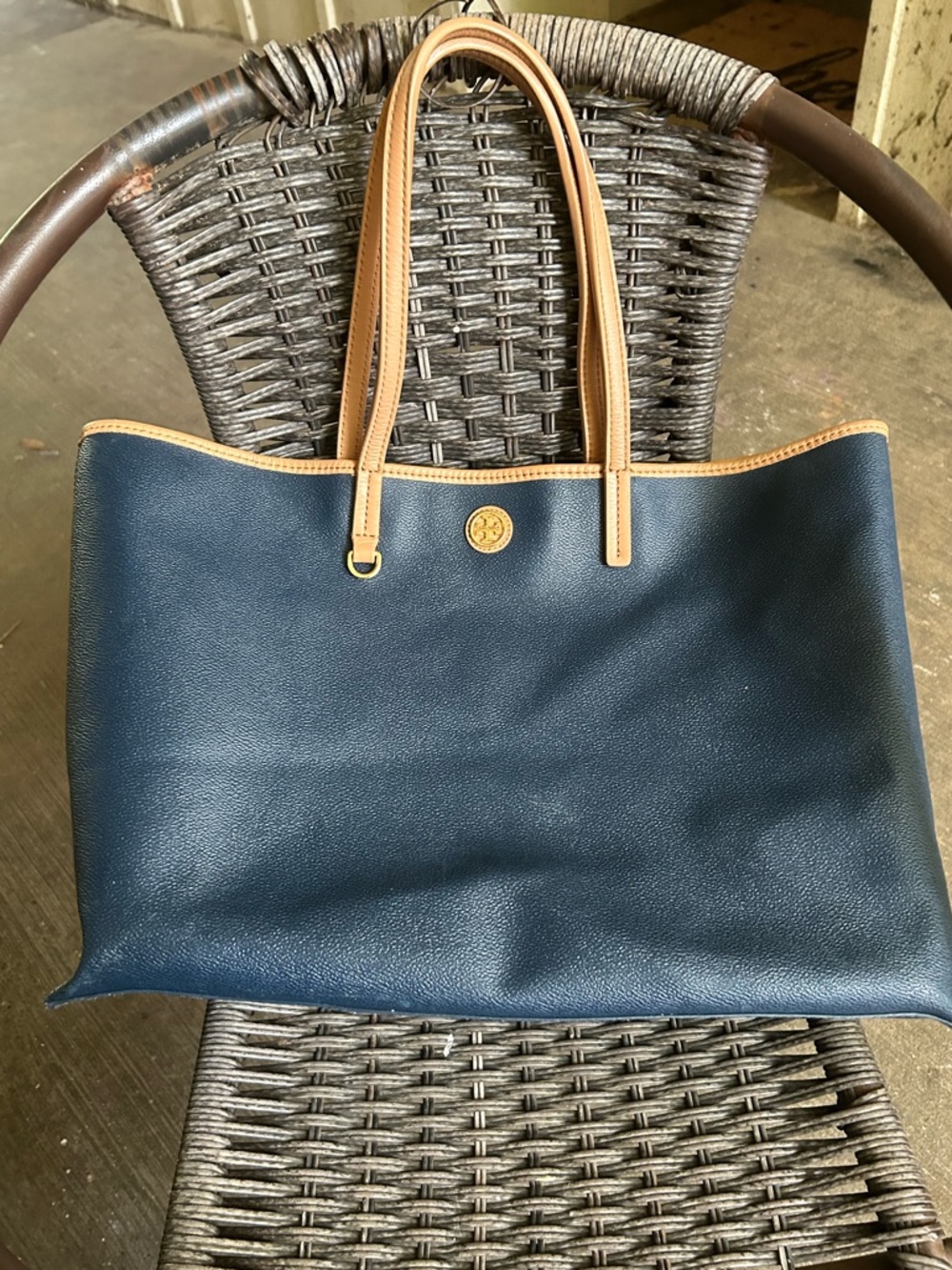 Tory Burch leather tote bag